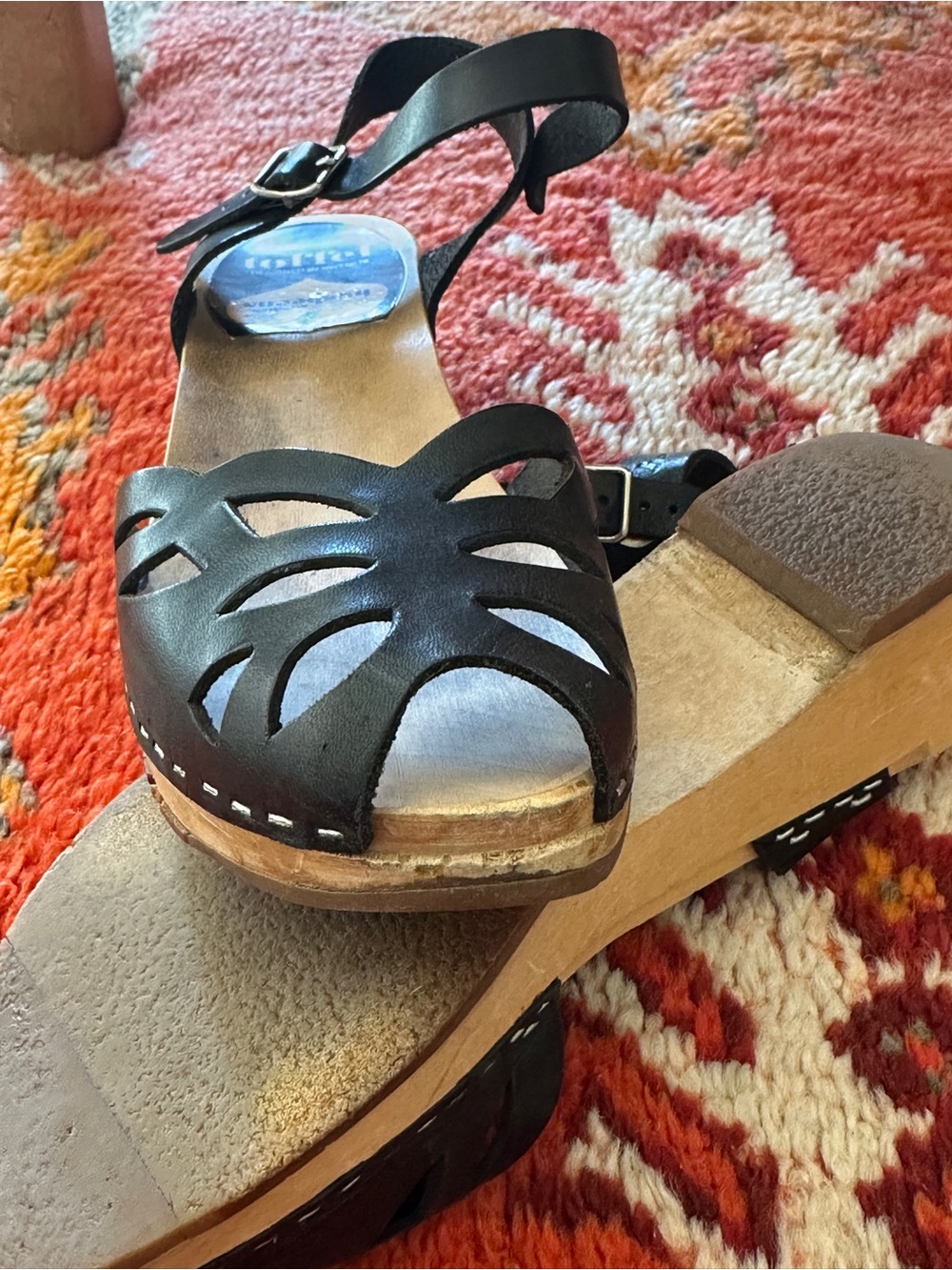 Swedish Hasbeens Toffel Sandals - EU37 - Picture 3 of 7